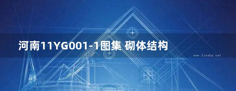 河南11YG001-1图集 砌体结构构造详图（多孔砖、普通砖）